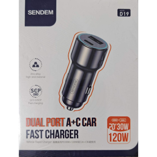 شارژر فندکی برند sendem مدل D19